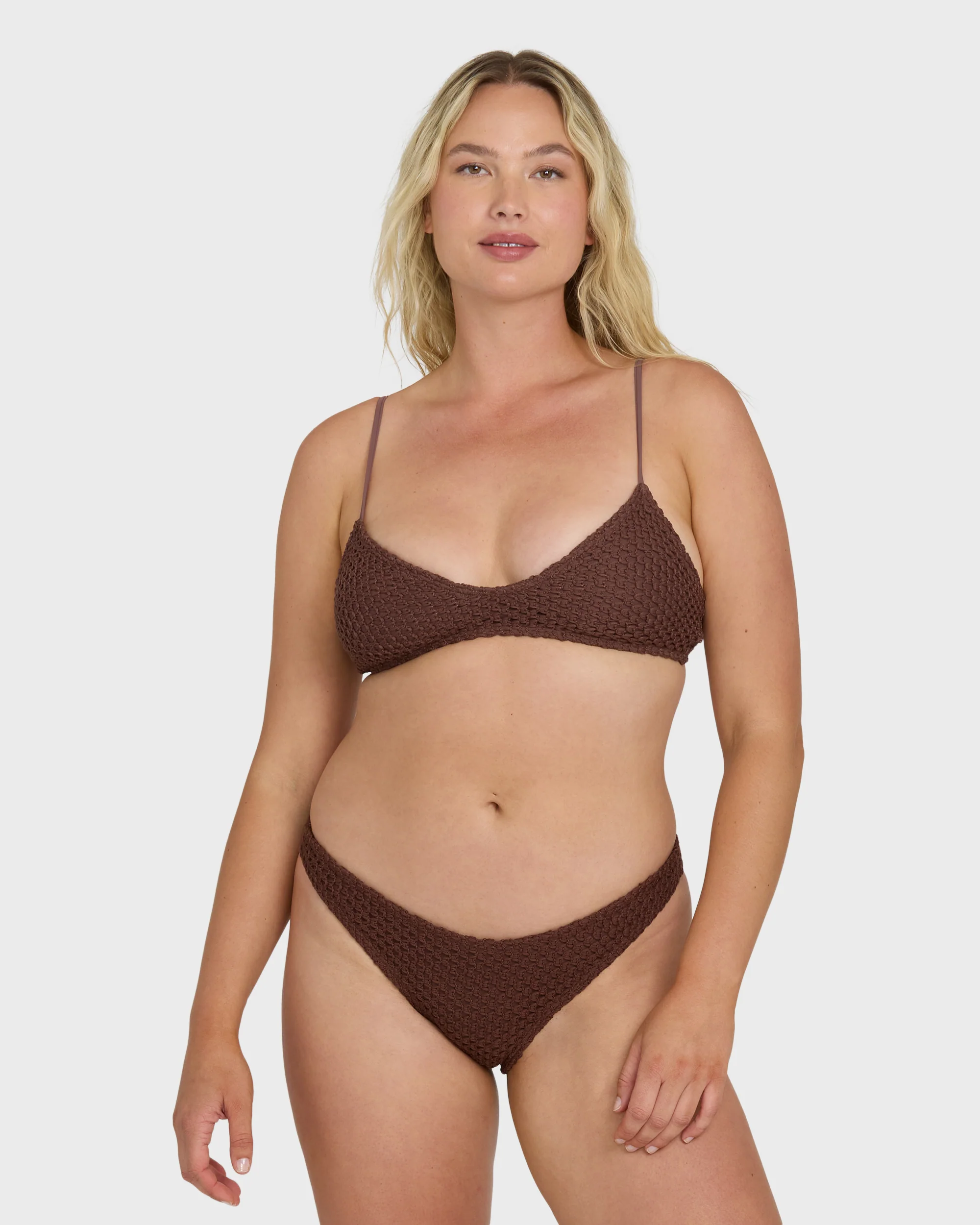 Twisted Tides Maui Bikini Bottoms - Espresso - Image 7
