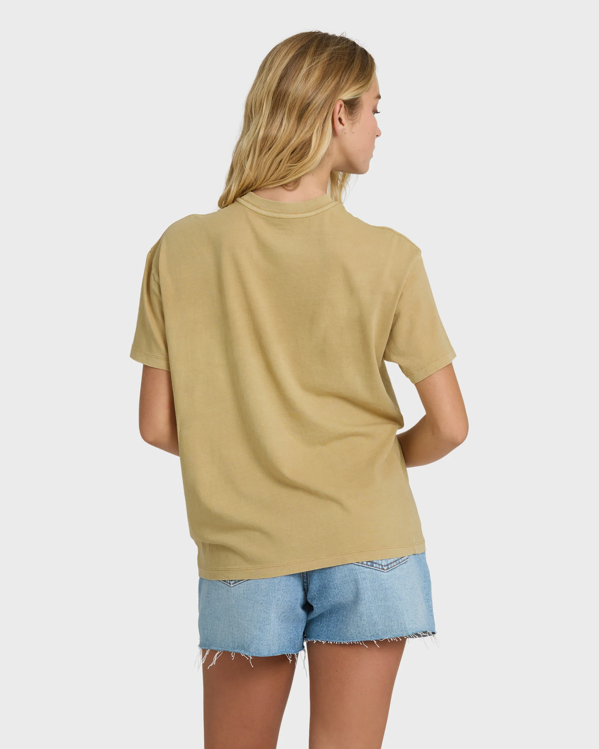 Flowers Ahead Short Sleeve T-Shirt - Stone - Image 4