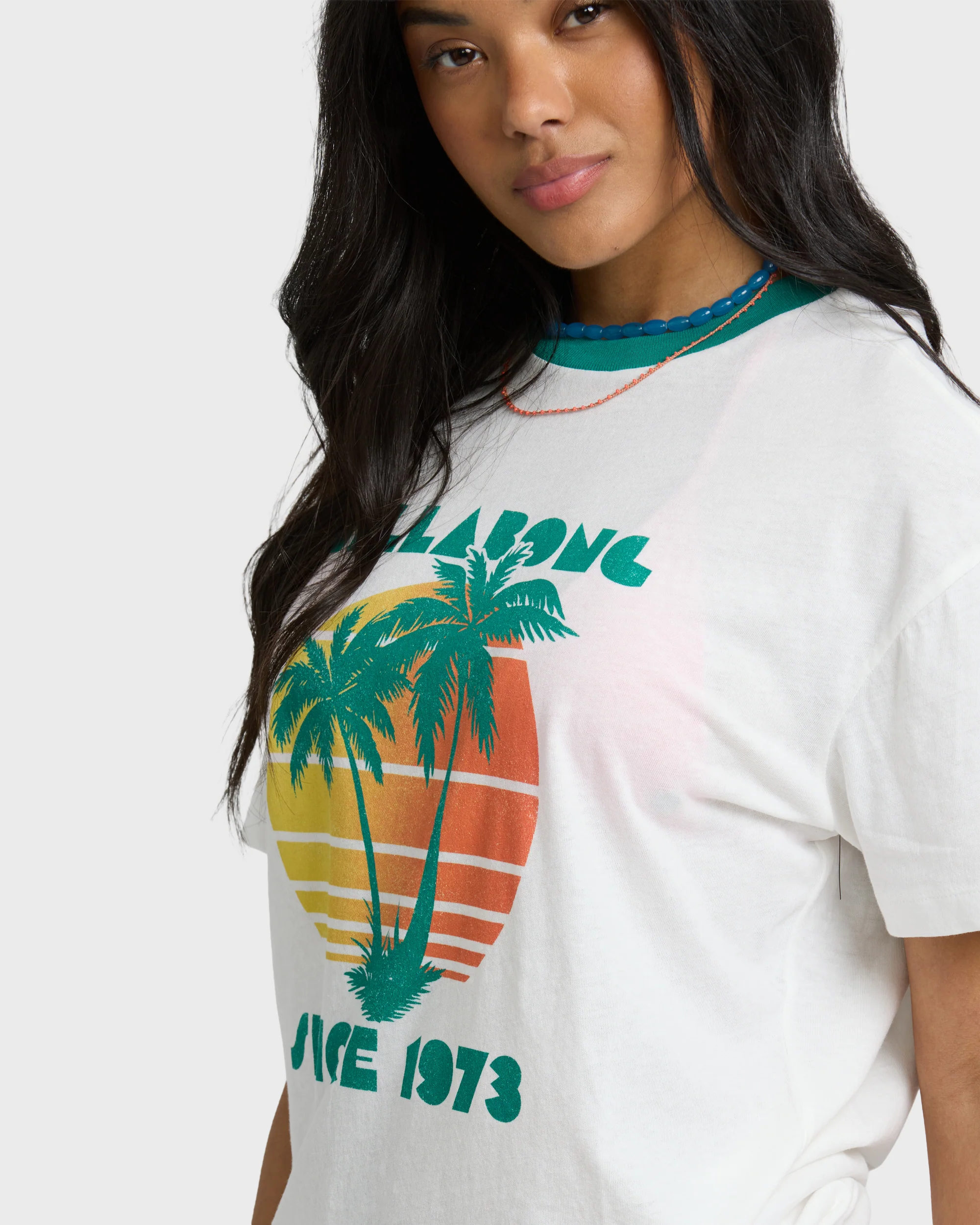 My Beach Club Short Sleeve T-Shirt - Salt Crystal - Image 7